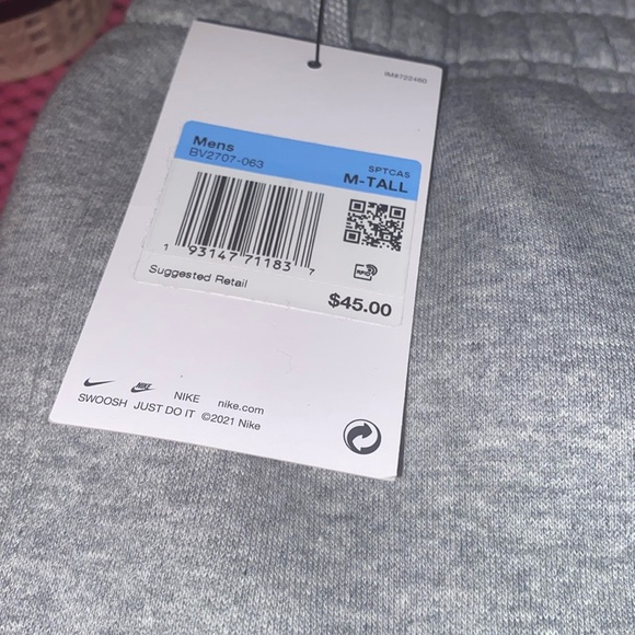 Nike Gray Sweatpants (tall) - Picture 5 of 5